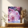 Diamond Art Painting Kits for Adults, Pink Rose 5D Diamond