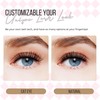 LASHVIEW Lash-Extension-Clusters 168pcs D Curl Lash Clusters Natural Look Cluster
