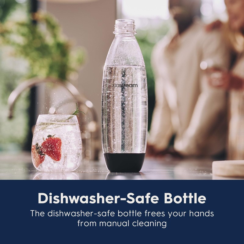 SodaStream Terra Sparkling Water Maker (Misty Blue) with CO2 and