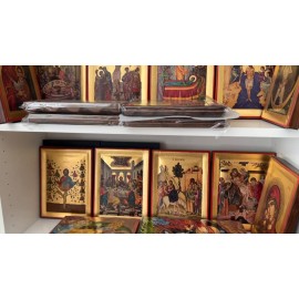 Virgin Mary Vrefokratousa Icon - Premium Handmade Greek Orthodox Byzantine Icon