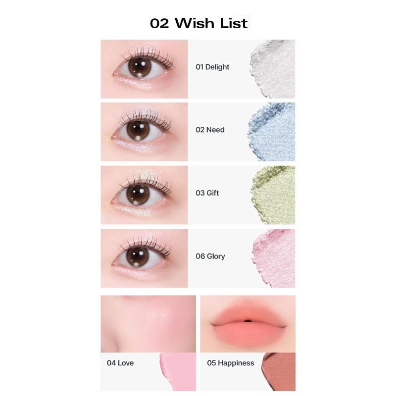 BBIA Last Eye Palette 5g, Color:04 Glowing Drawing