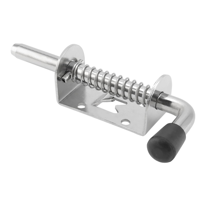 12 Pack Spring Loaded Latches Pin, 5 Inch Silver Spring