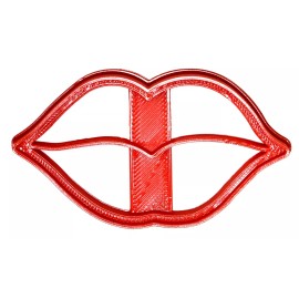 AJT LIPS KISS MOUTH WEDDING ANNIVERSARY BRIDAL ROMANCE COOKIE CUTTER USA PR815