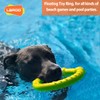 LaRoo Dog Flying Ring Toys, Floating Flying Disc ABS Durable