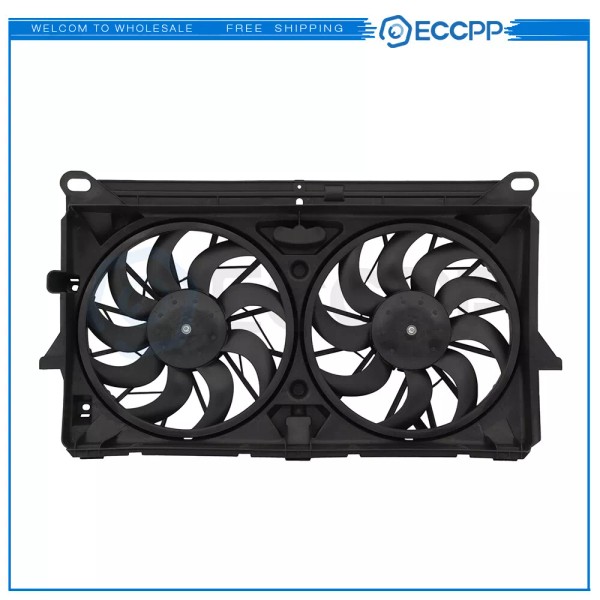 ECCPP Electric Radiator Condenser Cooling Fan For 05-06 GMC Yukon