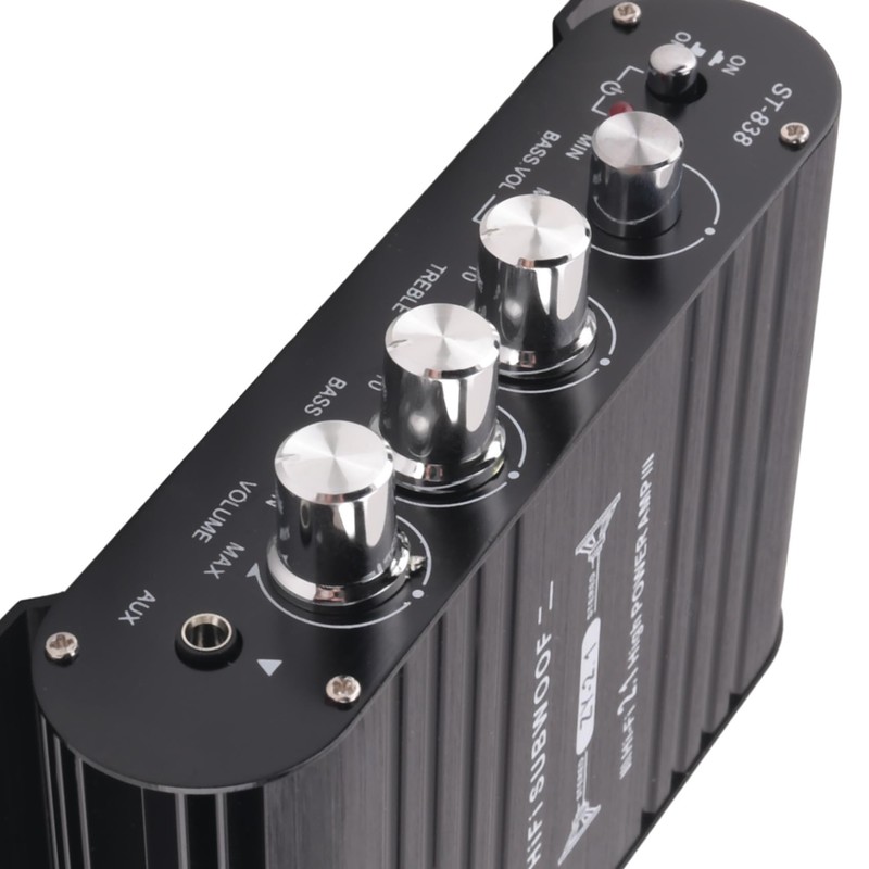 Limnyves -838 HIFI Amplifier 2.1 Channel Car MP3 Mini Amplifier
