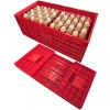 RITE FARM PRODUCTS EGG TRAY CARTON TRANSPORT CRATE CHICKEN SHIPPING