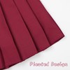 KEREDA Girls Pleated Mini Skirt High Waist Tennis School Uniform