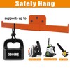 1 Pack Backpack Leaf Blower Hanger with Hose Holder, Heavy-Duty