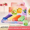 Set Hidratante De Labios Con Varias Frutas, Paquete Con