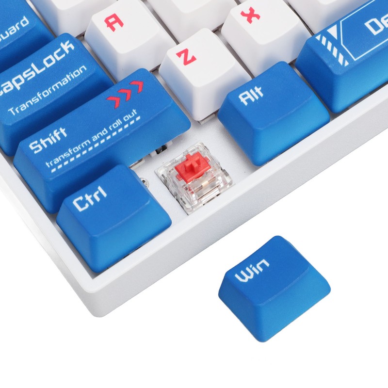 61 Keys Mechanical Gaming Keyboard 2.4G Wireless Bluetooth 3.0 5.0