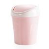 Desktop Trash Can Mini Table Garbage Bin with Swing Lid