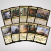 10x TRILANDS TRI-LAND Full Set All 3-Color Triple Lands Commander