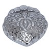 Natural Terahertz Pendant Peacock Pattern Carved Energy Stone Hanging Ornament