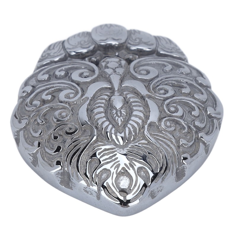 Natural Terahertz Pendant Peacock Pattern Carved Energy Stone Hanging Ornament