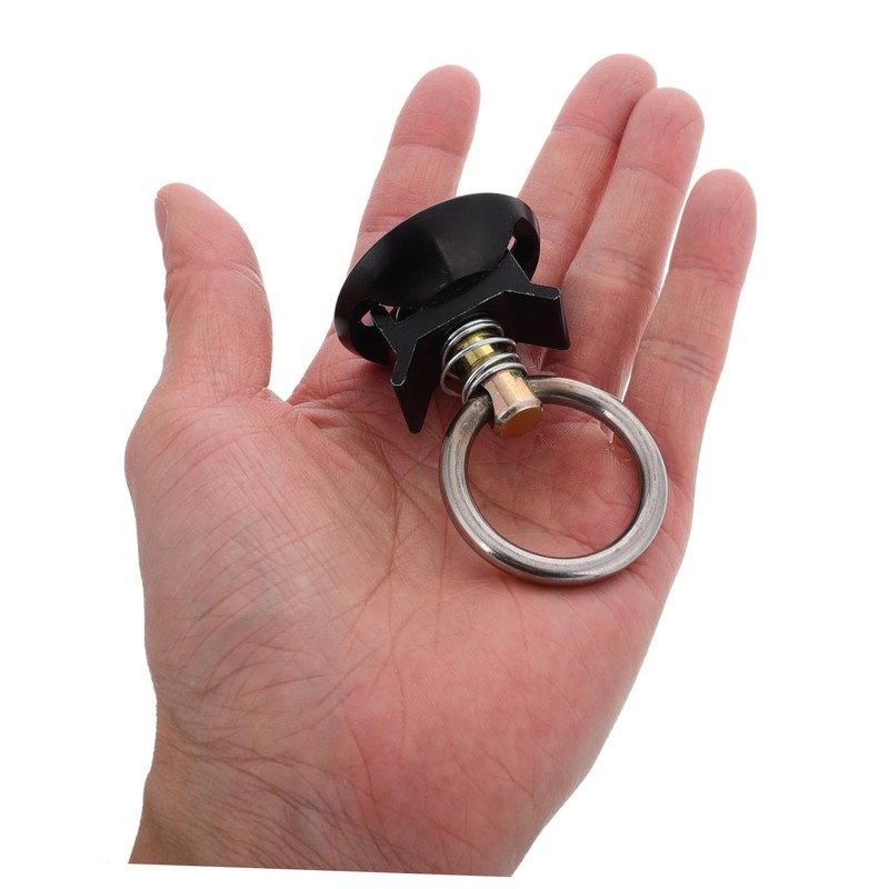 NOLITOY 1set Bolt Round Anchor Point Kit for Securing Cargo