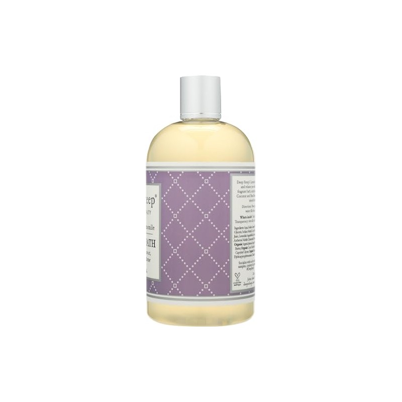 Deep Steep Bubble Bath, Lavender Chamomile, 17.5 Ounce