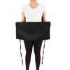 KNG 6 Pack - Black Waist Apron, 11 inch