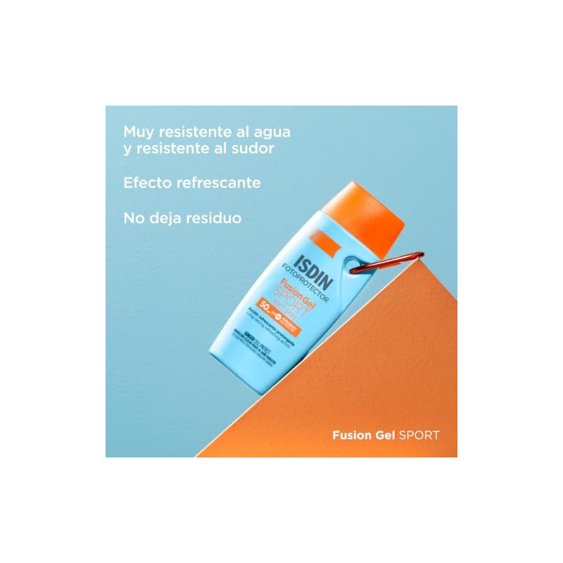 ISDIN Fotoprotector Fusion Gel Sport SPF 50+, Protector Solar Corporal