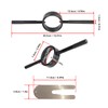 4Pcs Motorcycle Fork Spring Compressor Tool Aluminum Coil Spring Maintenance