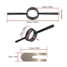 4Pcs Motorcycle Fork Spring Compressor Tool Aluminum Coil Spring Maintenance Repair Kit Fork Compression Tool,Fork Service Tool Kit