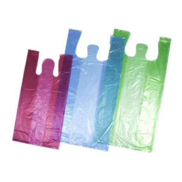 PLAX 1 Kg Bolsa Camiseta Asa 100% Reciclable Ecológica 30x60