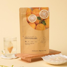 Jeju People Sell Partner Company Goheung Stevia Yuza Sweet Tea 49g 15 Tea Bags Yuza Tea Gift / 고흥 스테비아 유자스윗티 49g 15티백 유자차 선물