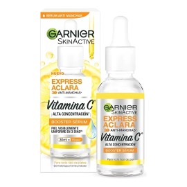 Serum Antimanchas Garnier Express Vitamina Aclara 30ml Todo Tipo Piel