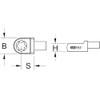 KS Tools 516.3010 9 x 12 mm TX-E Insert Wrench,