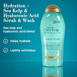 OGX, Body Wash Alga Marina y Ácido Hialurónico, 577 ml