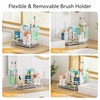 Yofidra Toothbrush & Toothpaste Holder with Stone Drying Mat: Quick