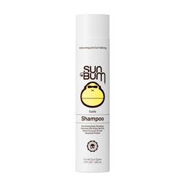 Sun Bum Curls Shampoo, Moisturizing for Wavy and Curly Hair - 10 oz