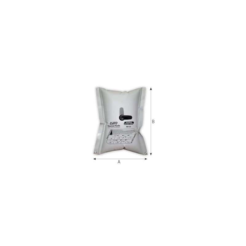 NuovaRade Flexible Water Tank/Bladder, Water Storage Bag, 29x24in - 14.5