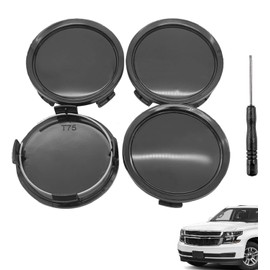 IUSOT Set of 4 Hub Caps for 75 mm Wheel Hub Caps Wheel Hub Caps ABS Hub Caps Wheel Hub Caps Wheel Centre Cap Replacement Parts Car Tyre Centre Hub Caps Base
