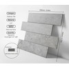 COLAMO Luxury 10PCS Peel and Stick Backsplash Tiles, Thicker Self