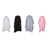 Long Hair Salon Cutting Cape for Dyeing, Perms, and Haircuts Pink Cape