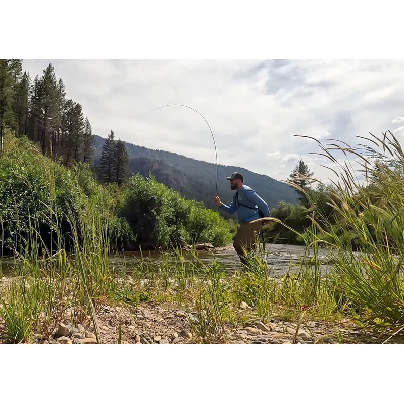 DRAGONtail Kaida zx320 Multi-Length Tenkara Pack Rod with Level Line