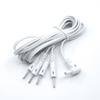 Diez cables de plomo, duplicador de puertos, conectores de 4