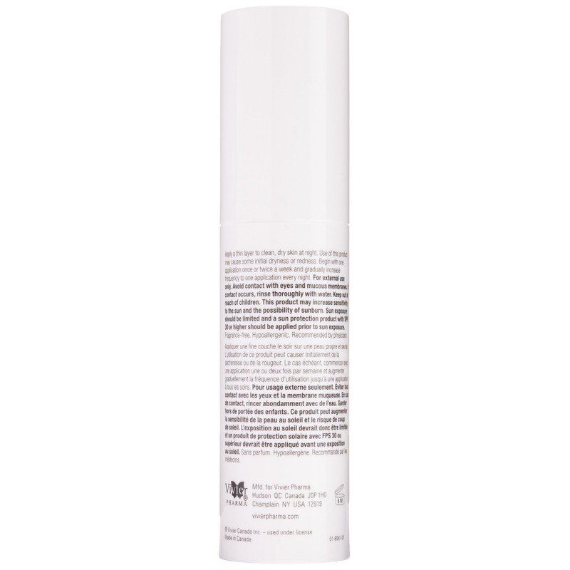 VivierSkin Retinol 1 Percent Night Repair Cream, 1 Fluid Ounce