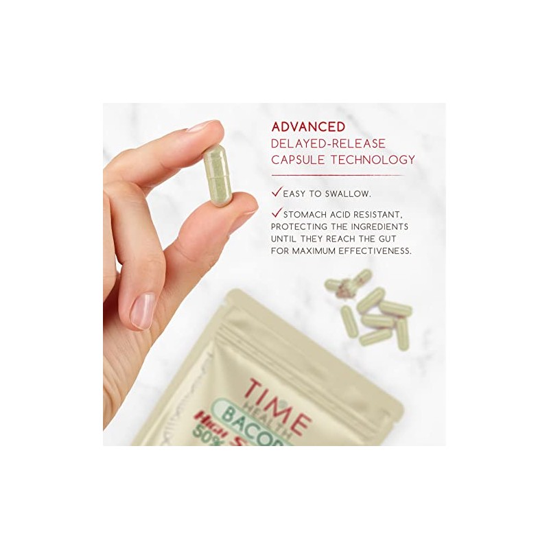 Bacopa Monnieri High Strength 50% bacosides - Zero Additives -