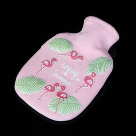 Easy to carry pink thermal water bag 180ml Poultice bag