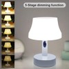 ZEEFO LED Night Light, Portable Simple Design Nursery Lamps, Remote