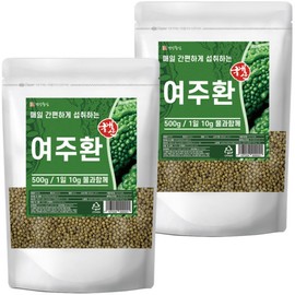 Domestic Yeoju pills 1kg (2 packs of 500g) 90% Yeoju fruit, 10% glutinous rice (manufactured domestically) / 국산 여주환 1kg (500g 2개입)여주열매90%찹쌀10%(국산 재료제조)