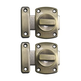 FC MXBB 2Pack Universal Gate Latch Rotate Bolt Latches Door Latch