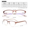 Progressive Multifocus Reading Glasses Computer Blue Light Blocking for Women