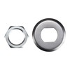 Chain Sprocket Nut + Locking Plate Compatible with Simson S51