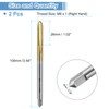 QUARKZMAN 2 Pieces of Tap, M6 X 1 100Mm Extra