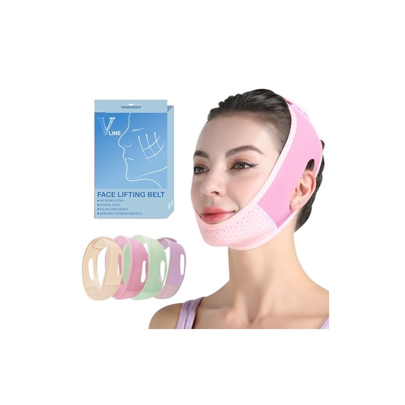 Faja Papada Facial Lifting,Adecuado Para Papada Con Función De Vendaje