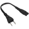 Sanwa Supply KB-DM2S-02 Power Cord (2P Straight Connector) 0.2m