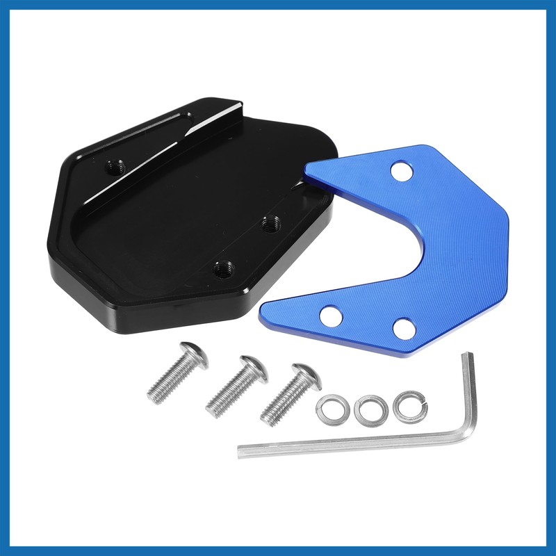 A ABSOPRO 1 Set Motorcycle Kickstand Pad for Suzuki GSX-S125